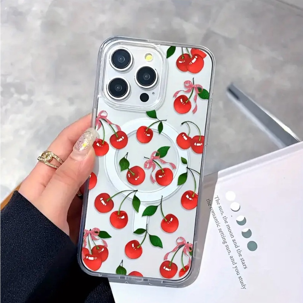 Cherry Pattern Phone Case